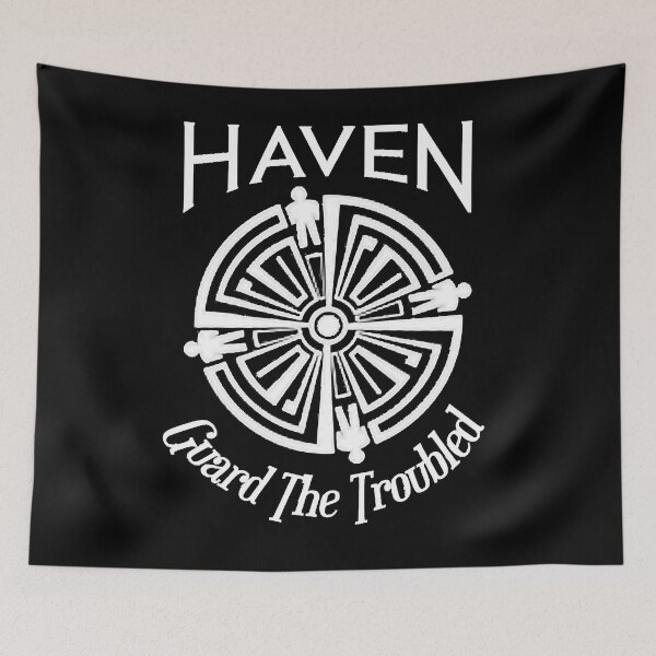 Item preview, Haven Troubled Tattoo White Logo Classic designed and sold by WilanChean.