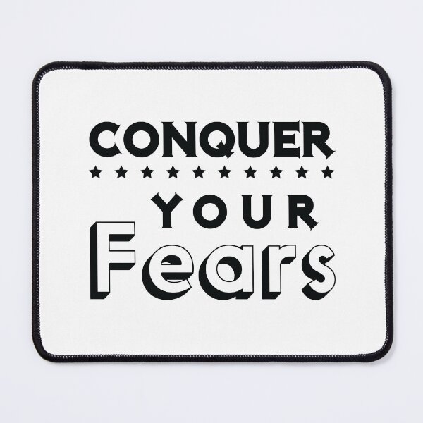 Item preview, Daily Motivation Conquer Your Fears designed and sold by monica1059.