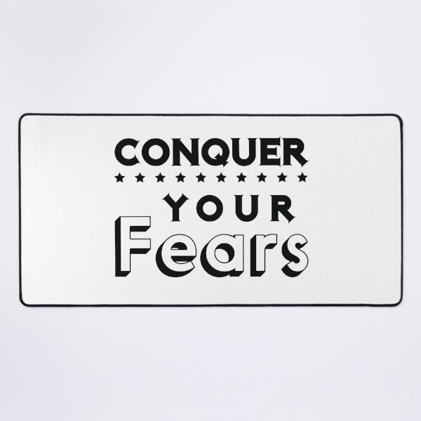 Item preview, Daily Motivation Conquer Your Fears designed and sold by monica1059.