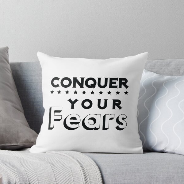Item preview, Daily Motivation Conquer Your Fears designed and sold by monica1059.
