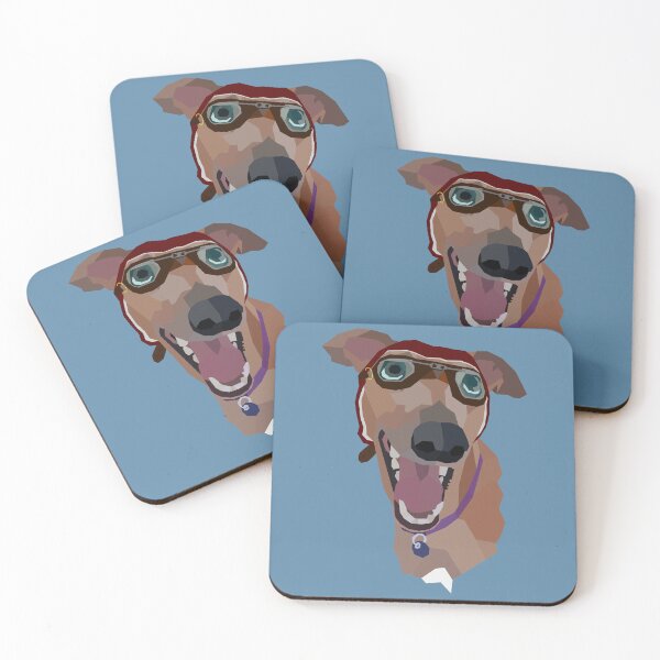 Item preview, Low Poly Greyhound Rescue Pilot designed and sold by SpitfireLew.
