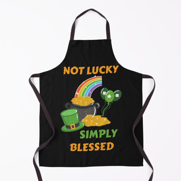 Item preview, Not Lucky Simply Blessed designed and sold by BhavyaBathla.