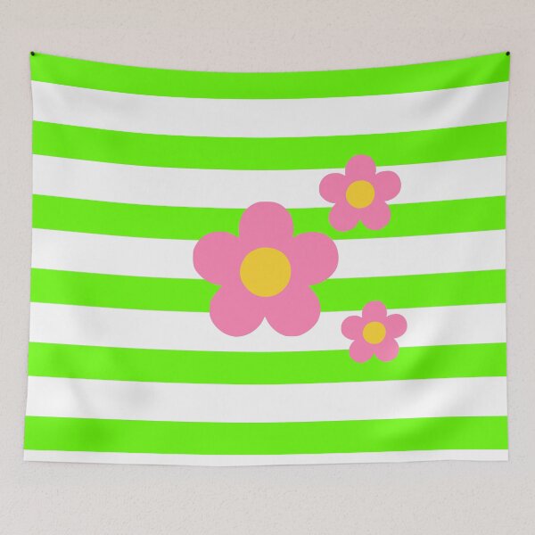 Item preview, Flower stripe pattern designed and sold by CoreyUnlimited.