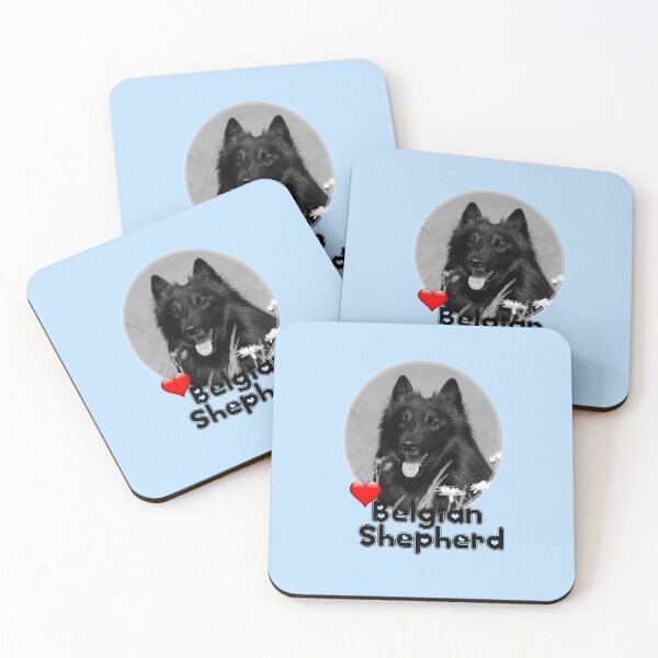 Item preview, Belgian Shepherd - Love heart designed and sold by S Quinn.