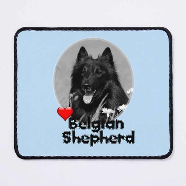 Item preview, Belgian Shepherd - Love heart designed and sold by S Quinn.