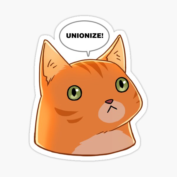 Artikel-Vorschau von GEWERKSCHAFTLICH! mit Jorts der Katze, designt und verkauft von EyePortal.