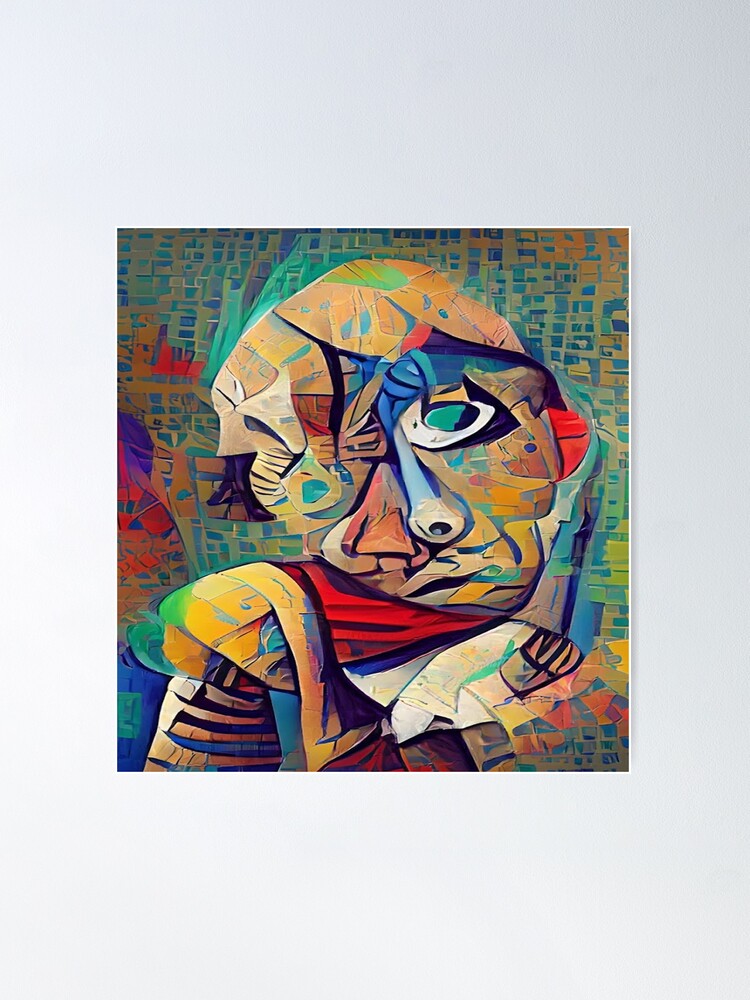 THE POSTER CLUB ポスター ABSTRACT Cubism Atelier Cph, Abstract Cubism - THE POSTER CLUB