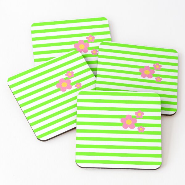 Item preview, Flower stripe pattern designed and sold by CoreyUnlimited.