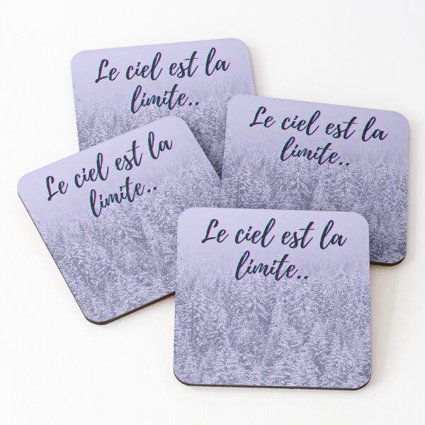 Item preview,  Sky is not the limit - popular french quotes theme gifts  designed and sold by RebelliousRosee.