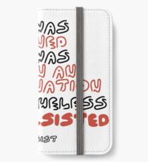 She Persisted iPhone Wallet/Case/Skin