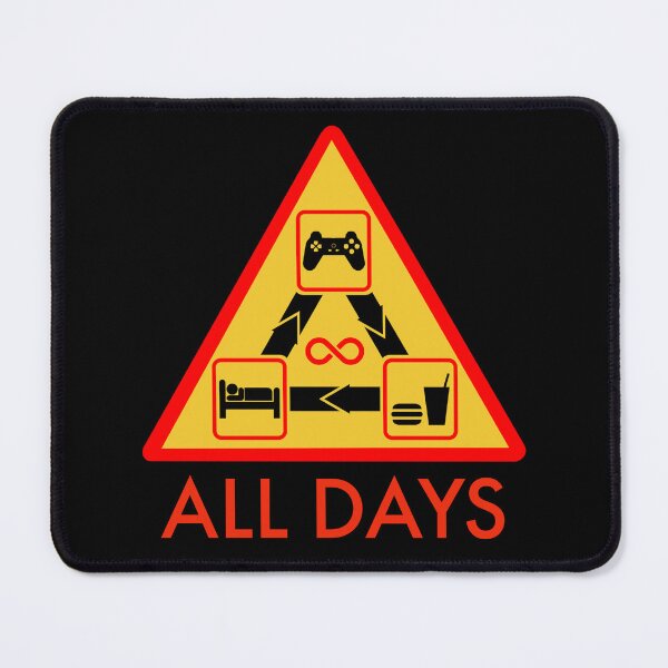 Item preview, Eat sleep play videos game all day / designed and sold by Artocity99.