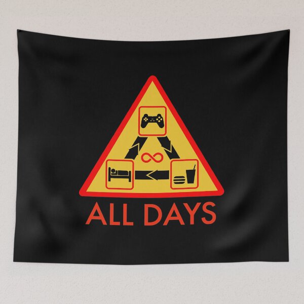 Item preview, Eat sleep play videos game all day /  designed and sold by Artocity99.