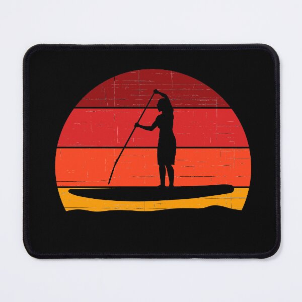 Item preview, SUP Stand Up Paddleboard Retro Sunset designed and sold by RoguePixel.