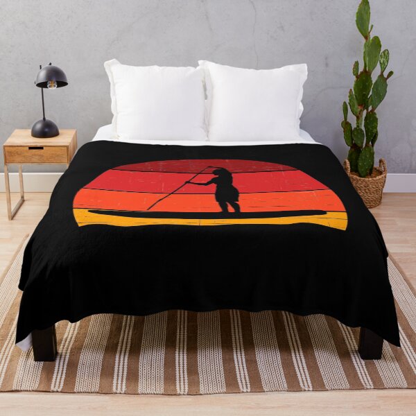 Item preview, SUP Stand Up Paddleboard Retro Sunset designed and sold by RoguePixel.