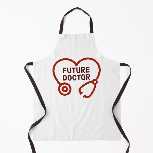 Item preview, Future Doctor Heart Stethoscope Gift for Medical Students, Kids and Baby Red Version designed and sold by SteamParliament.
