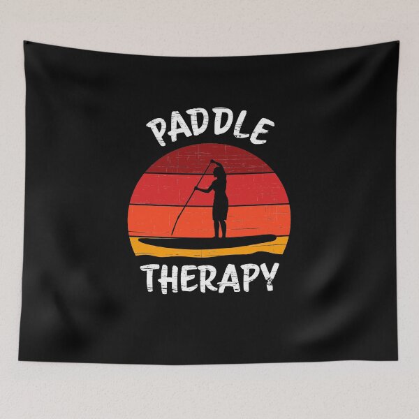 Item preview, SUP Paddle Therapy Retro Sunset designed and sold by RoguePixel.