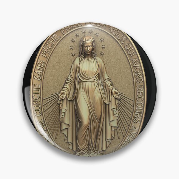 Item preview, Miraculous Medal 2 designed and sold by cat poe.