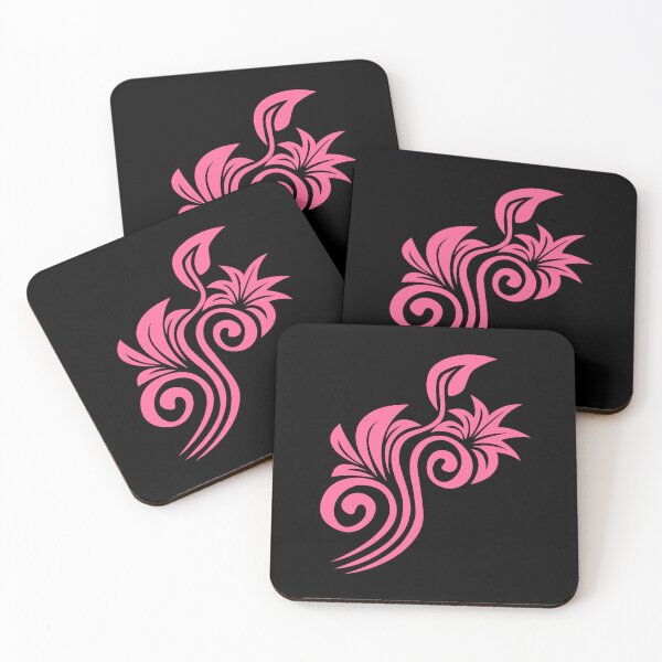 Item preview, Pink flora abstract color art designed and sold by artdragongift 15.