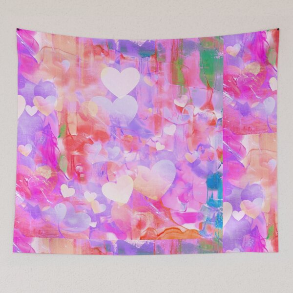 Item preview, Love watercolour modern background designed and sold by muml.