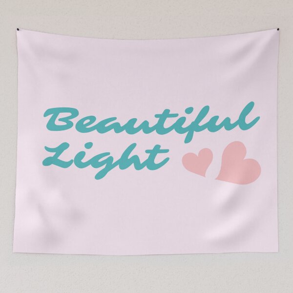 Item preview, Beautiful Light - Pink Hearts designed and sold by Bennymp.