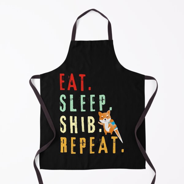 Item preview, Eat Sleep Shib Repeat-Crypto-Shiba Inu-Shib Inu-Funny-Funny Dog-Funny Crypto-blockchain-btc-eth designed and sold by SighFly52.