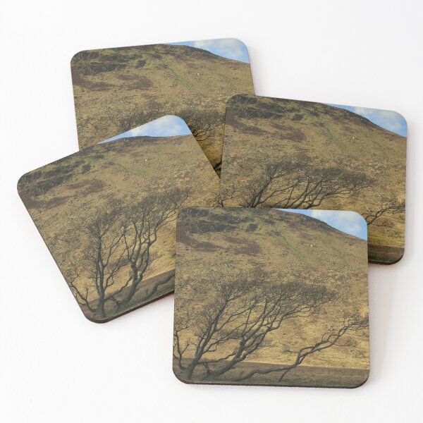 Item preview, A tree against a mountain backdrop, Isle of Arran, Scotland, early spring designed and sold by icomeinpeace2.