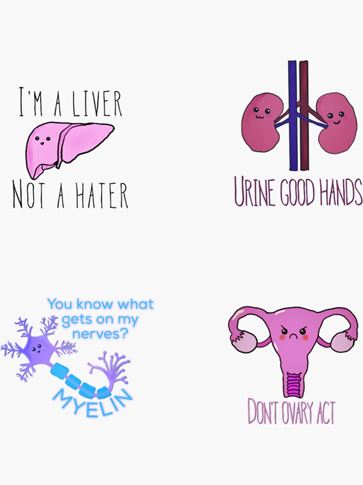 "Medical puns " Sticker for Sale by Mustafagreen Redbubble