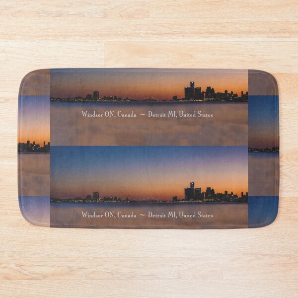 Item preview, Detroit, Michigan - Beautiful View of Detroit - Windsor Border Crossing designed and sold by leemcnut.