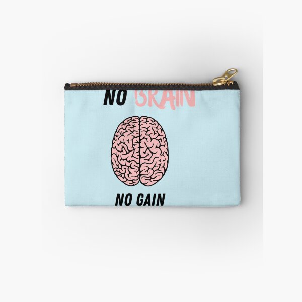 Item preview, No brain no gain   designed and sold by Mustafagreen.