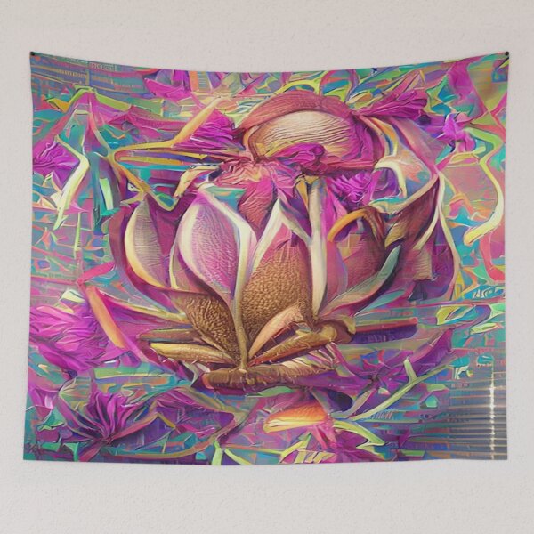 Item preview, Dreamy Lotus Flower - Meditation - Yoga - Lotus designed and sold by CattlettArt.