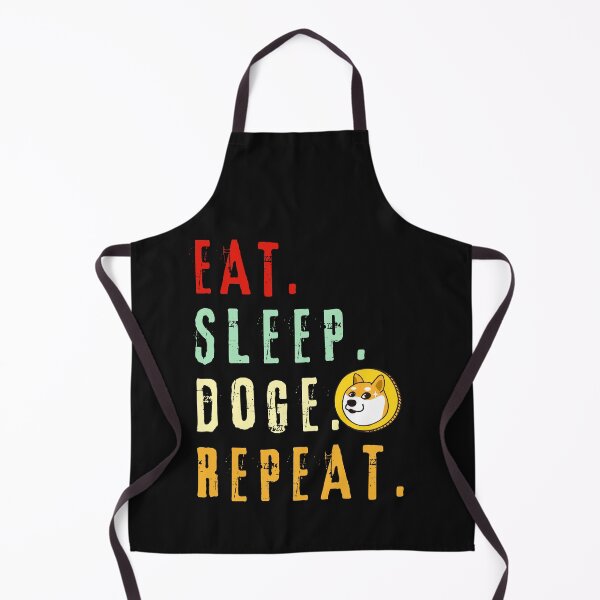 Item preview, Eat Sleep Doge Repeat-Crypto-Dogecoin-Doge-Funny-Funny Dog-Funny Crypto-blockchain-btc-eth designed and sold by SighFly52.