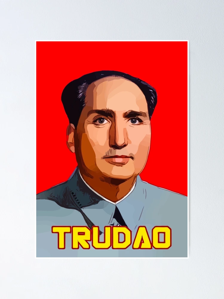 TRUDEAU TRUDAO CANADA Poster for Sale by Rafa_Borroto 