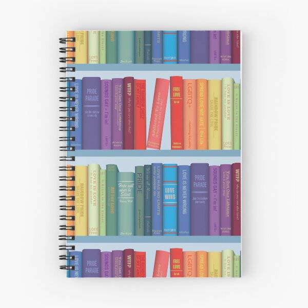 Item preview, Rainbow Pride Bookshelves designed and sold by Rainbow Pride.