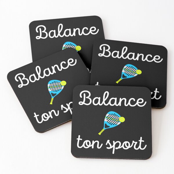 Item preview, Balance padel sport humor designed and sold by joozybart.