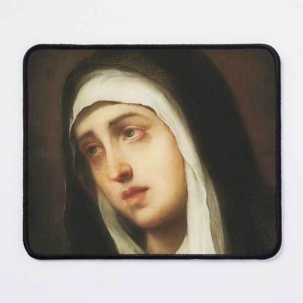 Item preview, Our Lady of Sorrows Virgin Mary Dolorosa designed and sold by hispanicworld.
