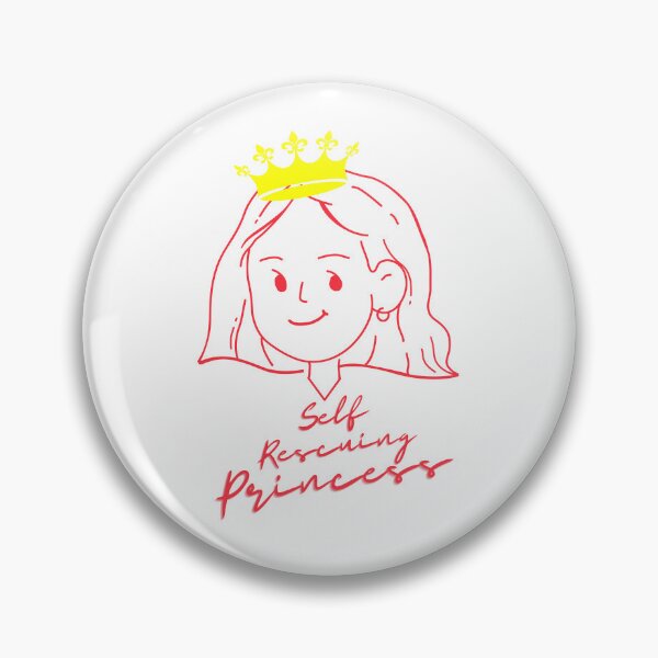 Item preview, Self rescuing princess illustration designed and sold by Kietzthetic.