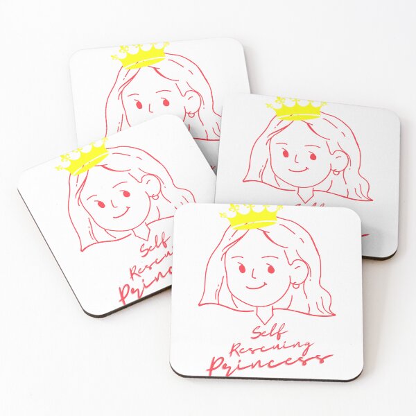 Item preview, Self rescuing princess illustration designed and sold by Kietzthetic.
