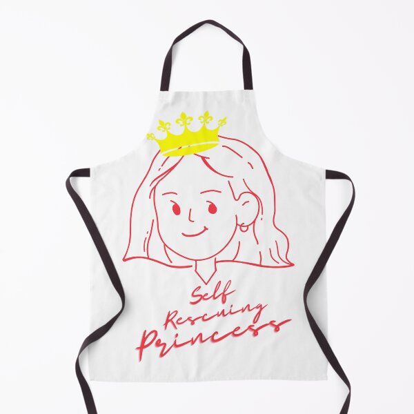 Item preview, Self rescuing princess illustration designed and sold by Kietzthetic.
