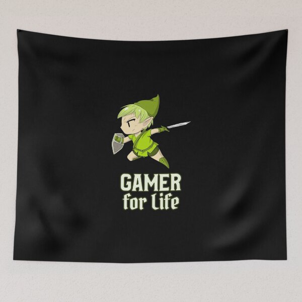 Item preview, Gamer for Life with Triangular Force Hero designed and sold by PRIVARSHU.