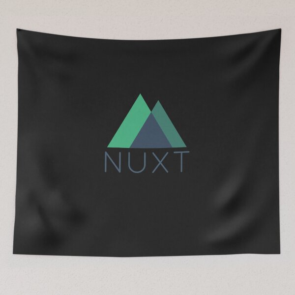 Artikelvorschau, Klassisches T-Shirt mit Nuxt.js-Logo entworfen und verkauft von DavidKania.