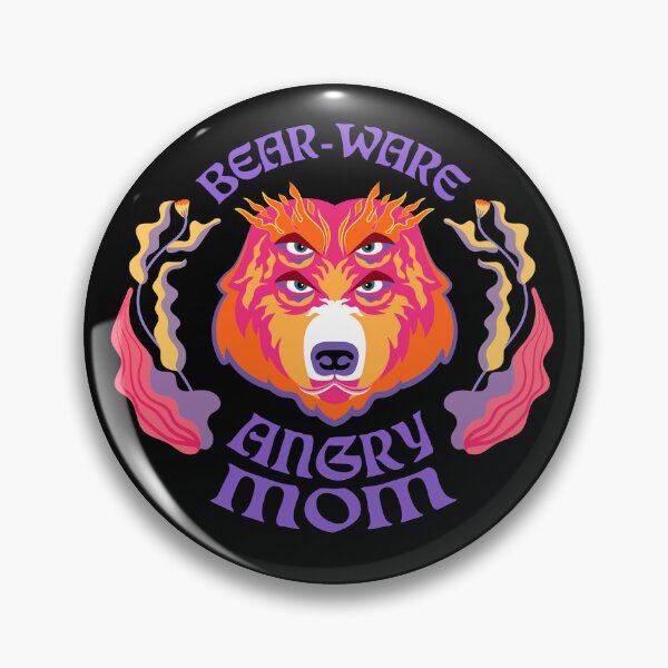 Item preview, BEAR-WARE, ANGRY MOM, BEWARE ANGRY MOM - Funny designed and sold by KimoStudio.