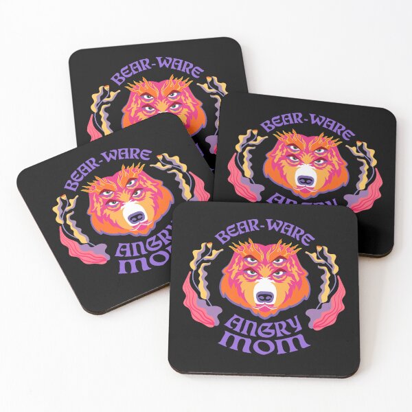 Item preview, BEAR-WARE, ANGRY MOM, BEWARE ANGRY MOM - Funny designed and sold by KimoStudio.