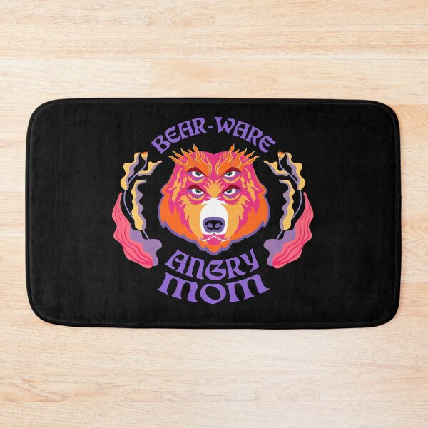 Item preview, BEAR-WARE, ANGRY MOM, BEWARE ANGRY MOM - Funny designed and sold by KimoStudio.