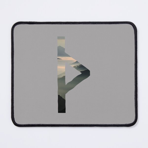 Item preview, Mountains Thurisaz Rune designed and sold by Thurisaz Designs.