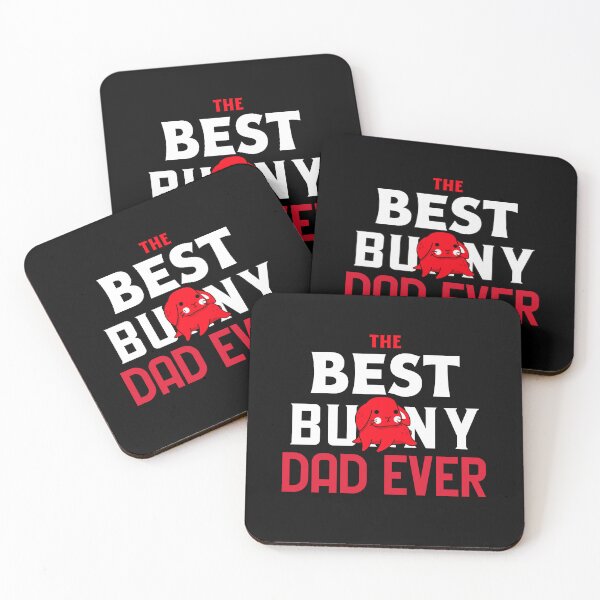 Item preview, The Best Bunny Dad Ever designed and sold by ThingsInMyHead2.