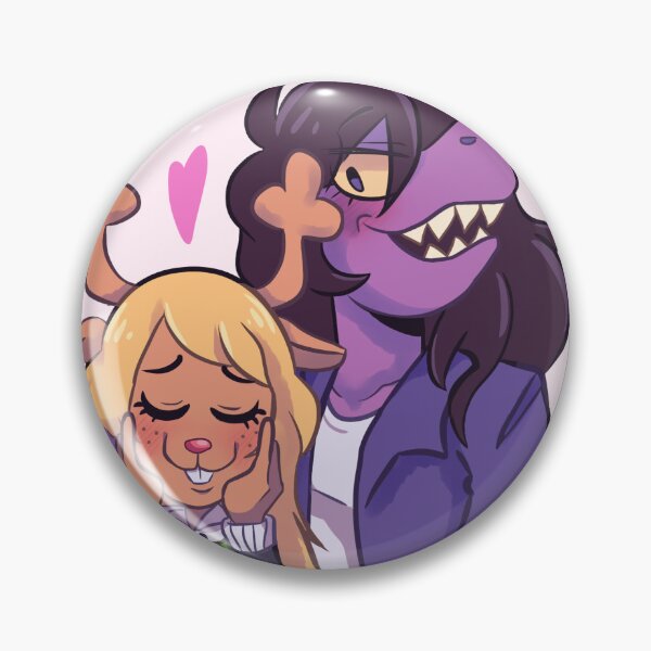 Artikelvorschau, Deltarune Susie und Noelle entworfen und verkauft von midnight-rabbit.