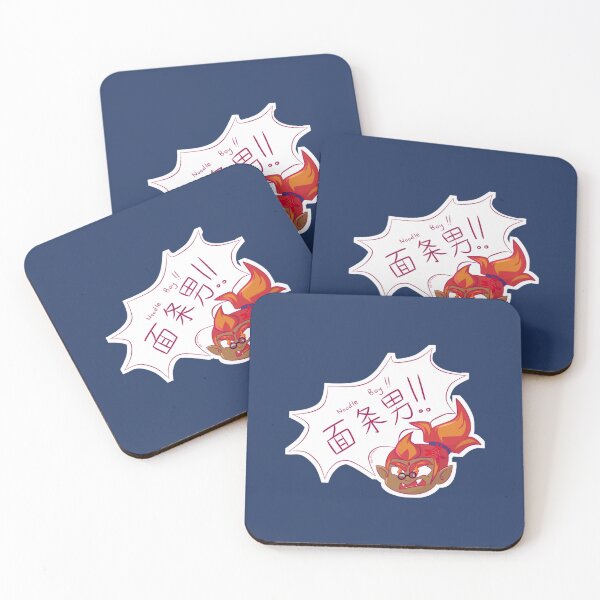Item preview, NOODLE BOY!_quot_ Monkie Kid Red Son Graphic Design designed and sold by KitsuneCostume.