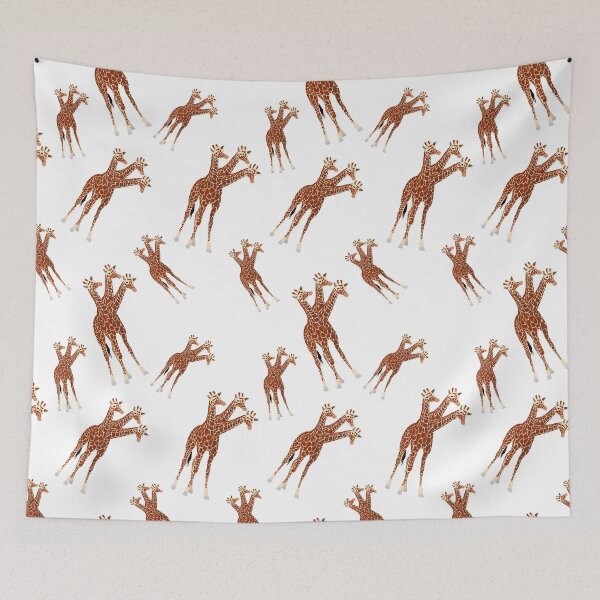Item preview, Three-Necked Giraffe Pattern designed and sold by CosmicStory.