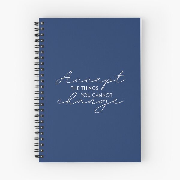 Item preview, Accept The Things You Cannot Change Quote designed and sold by LeCreateCo.