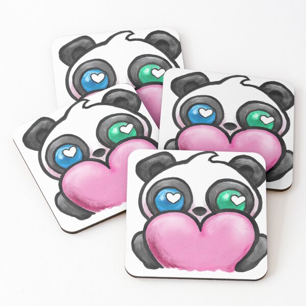 Item preview, Heart Panda designed and sold by ClearCaidance.